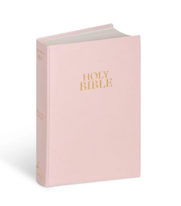 Blush pink NIV Bible